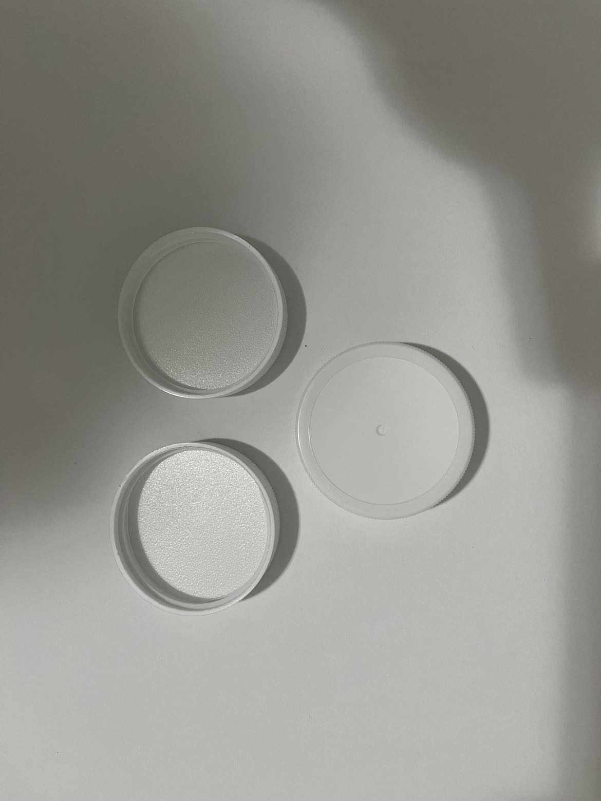 Screw-On Caps Compatible with 1-5 Gallon Blue wave, New Wave Enviro, PuriAqua Brand Water Jugs, 48mm Size Bottle Lids